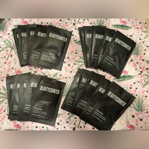 Beautycounter Counter+ Charcoal Facial Mask set of 20 sample packs